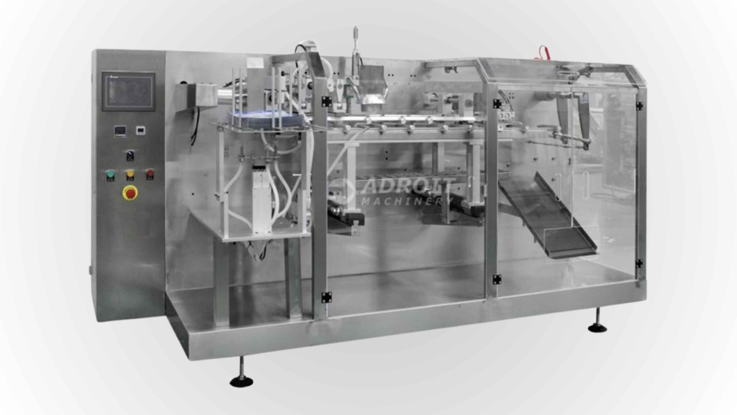 Premade Pouch Pick Fill Seal Machine For Packitec